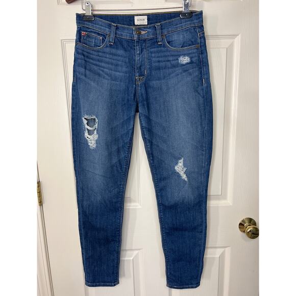 Hudson Jeans Nico Mid Rise Womens 28 Super Skinny Leg - Picture 2 of 9